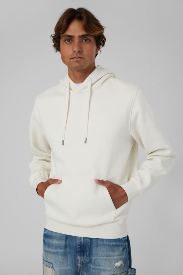 hooded logo sweatshirt