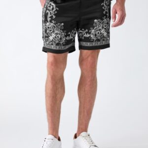 embroidered shorts