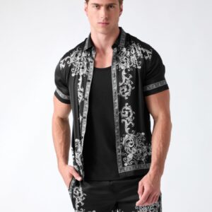 embroidered shirt
