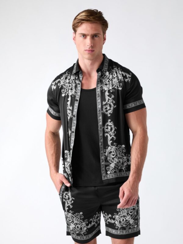 embroidered shirt