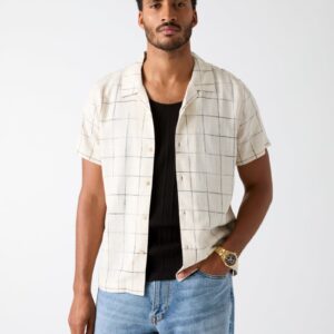 linen blend shirt