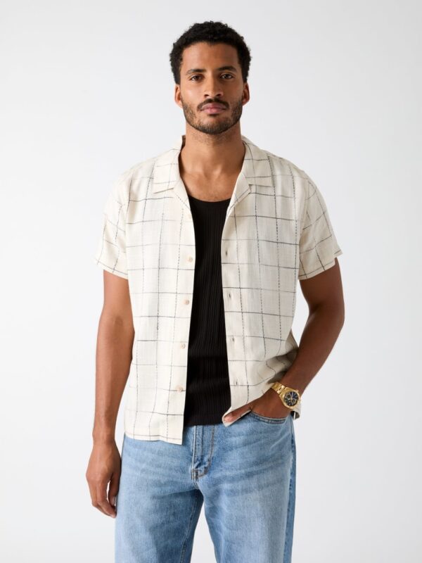 linen blend shirt