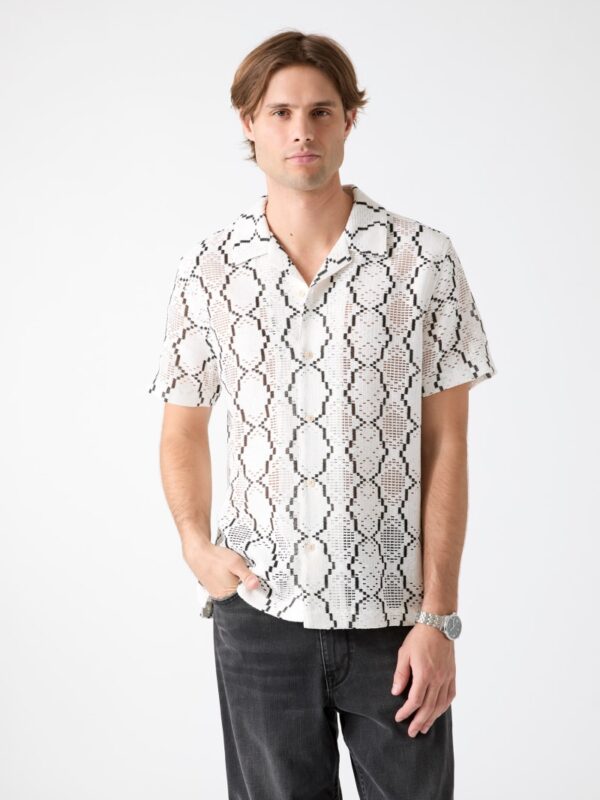crocheted shirt
