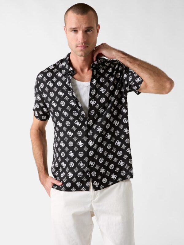 wayco peony logo shirt