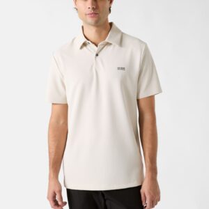 embroidered logo polo