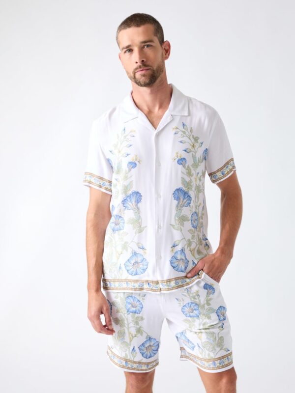 floral print shirt