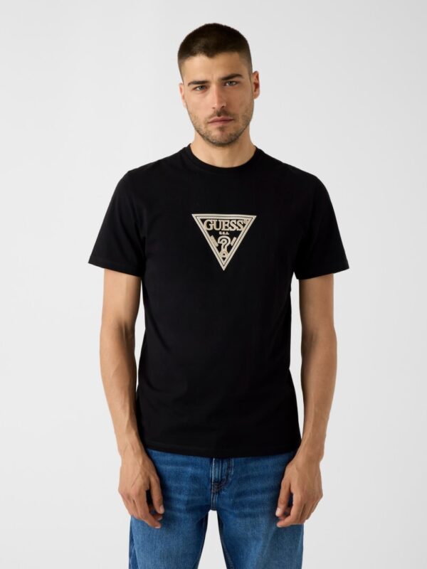 printed logo t shirt