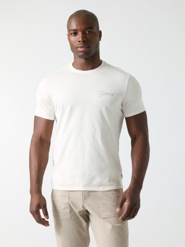 printed logo t shirt