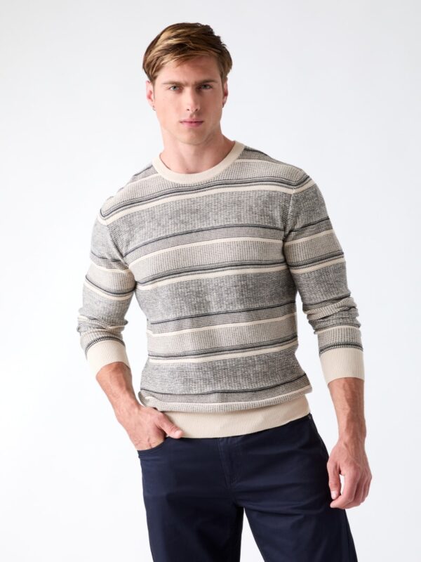 striped sweater