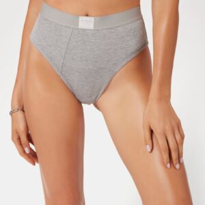 eco tessa rib high waist brazilian panty