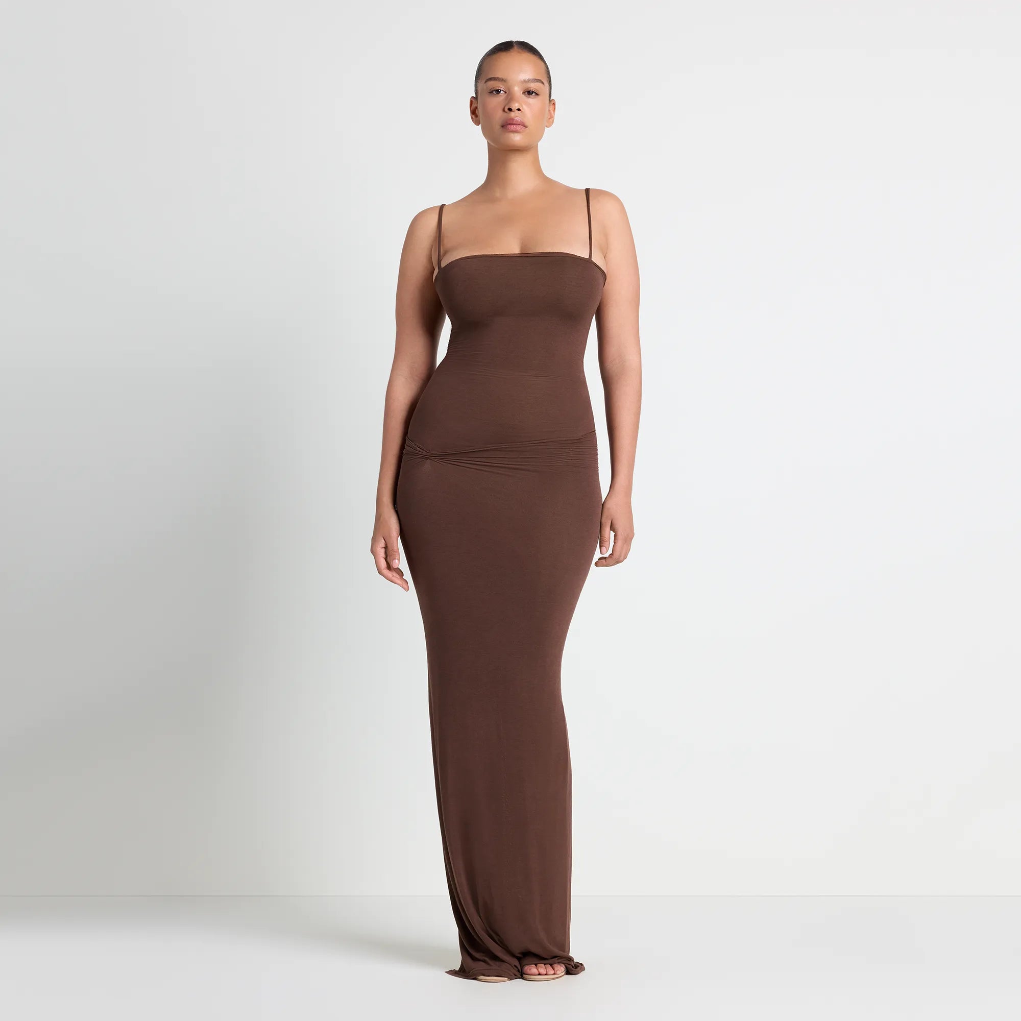 vettese x skims sheer modal long dress vettese x skims sheer modal long dress