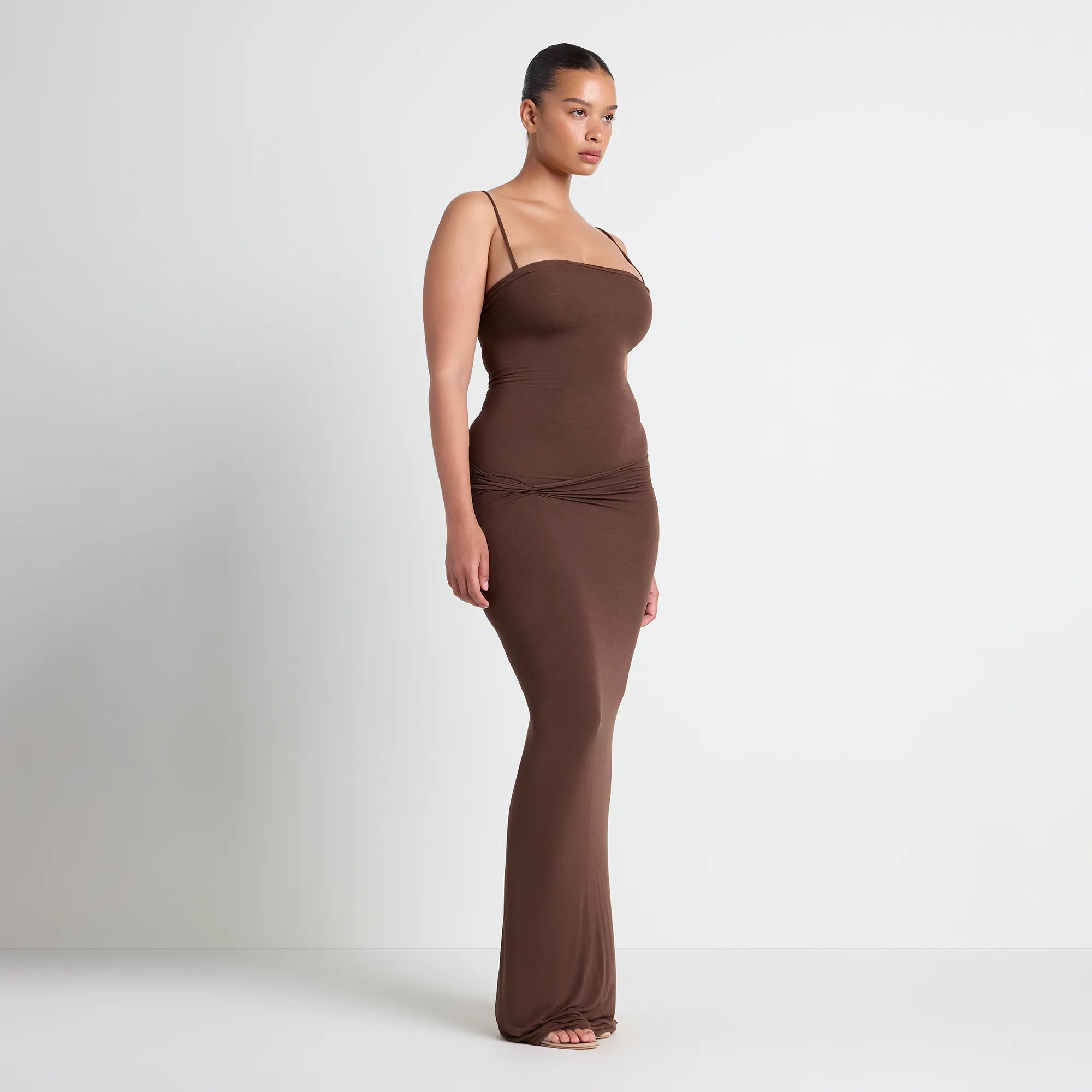 vettese x skims sheer modal long dress vettese x skims sheer modal long dress