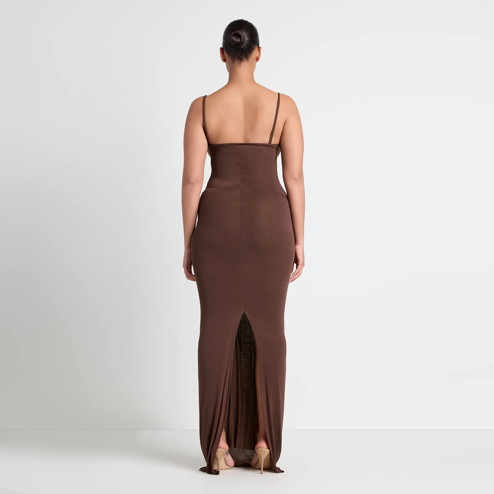 vettese x skims sheer modal long dress vettese x skims sheer modal long dress