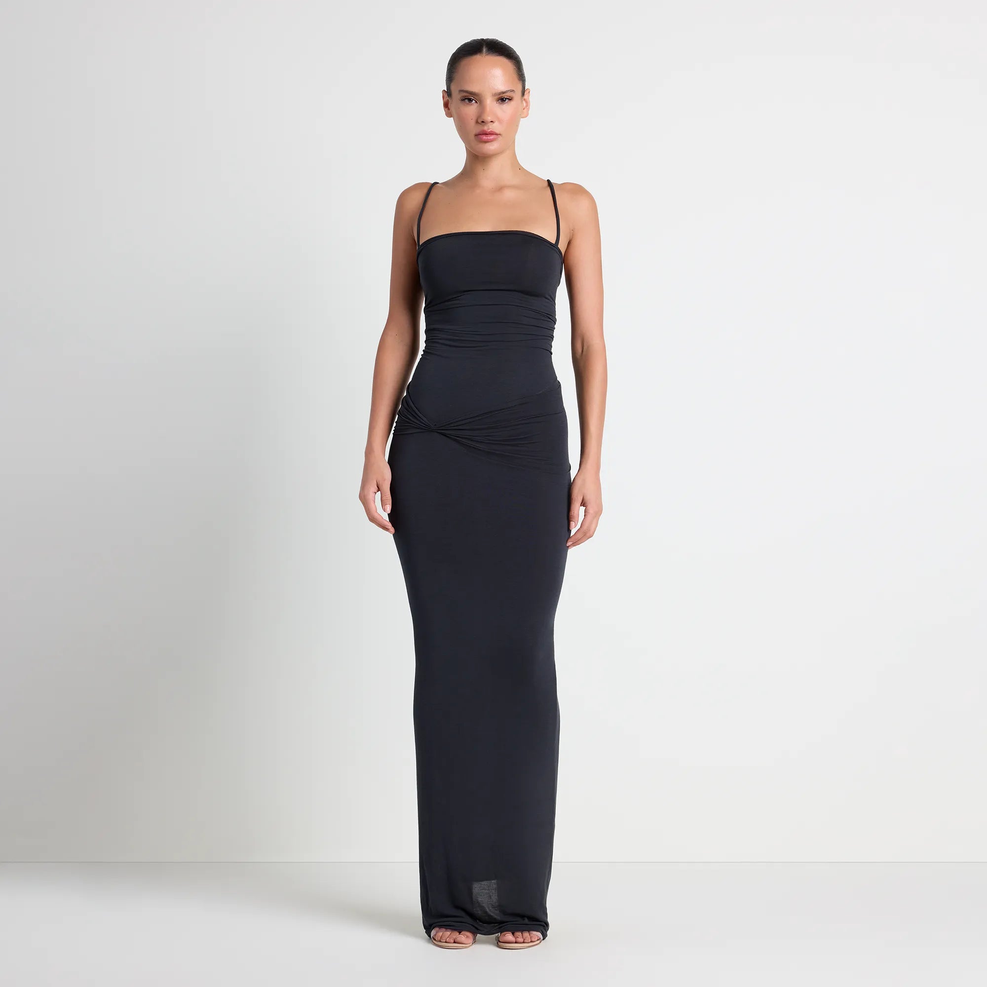 vettese x skims sheer modal long dress vettese x skims sheer modal long dress