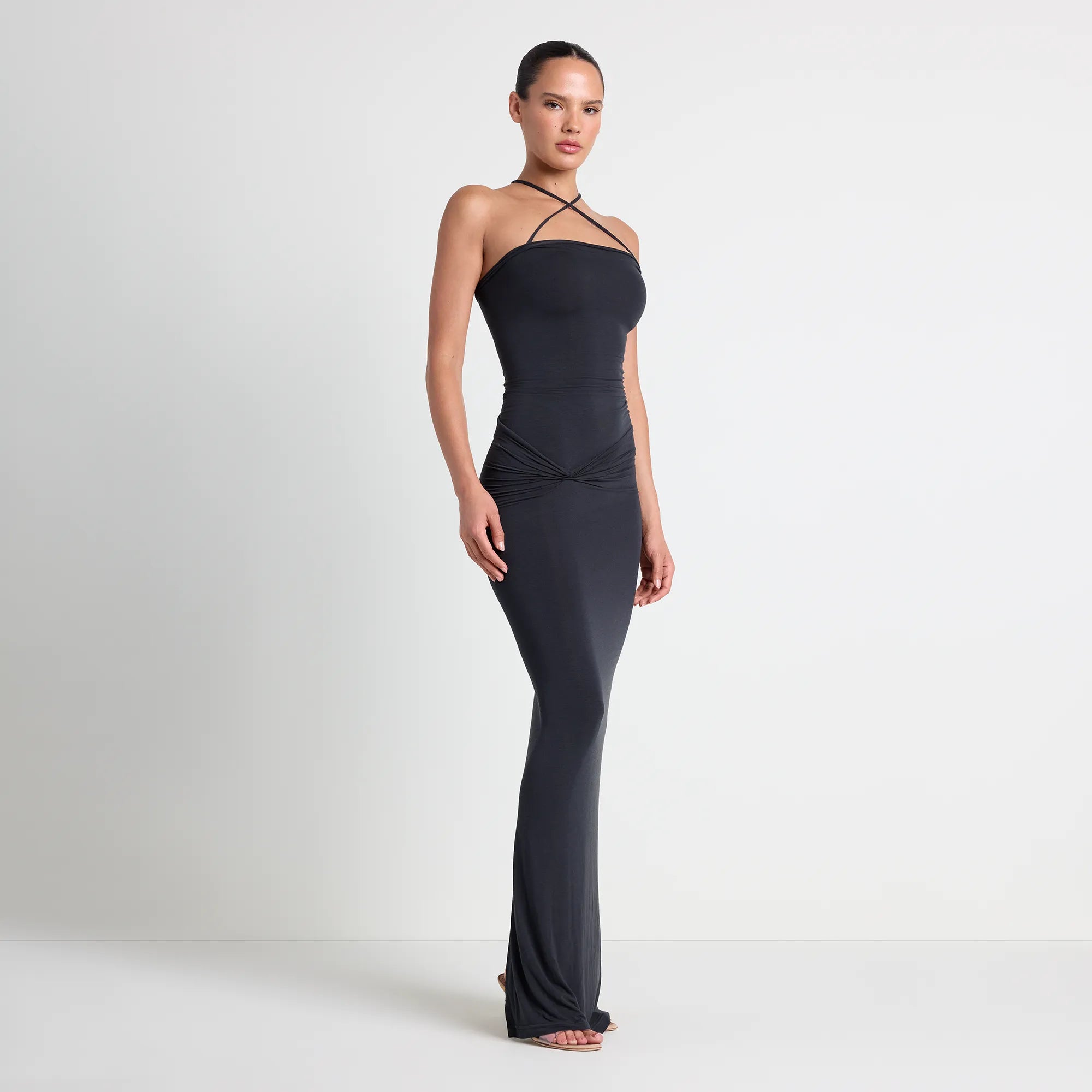 vettese x skims sheer modal long dress vettese x skims sheer modal long dress