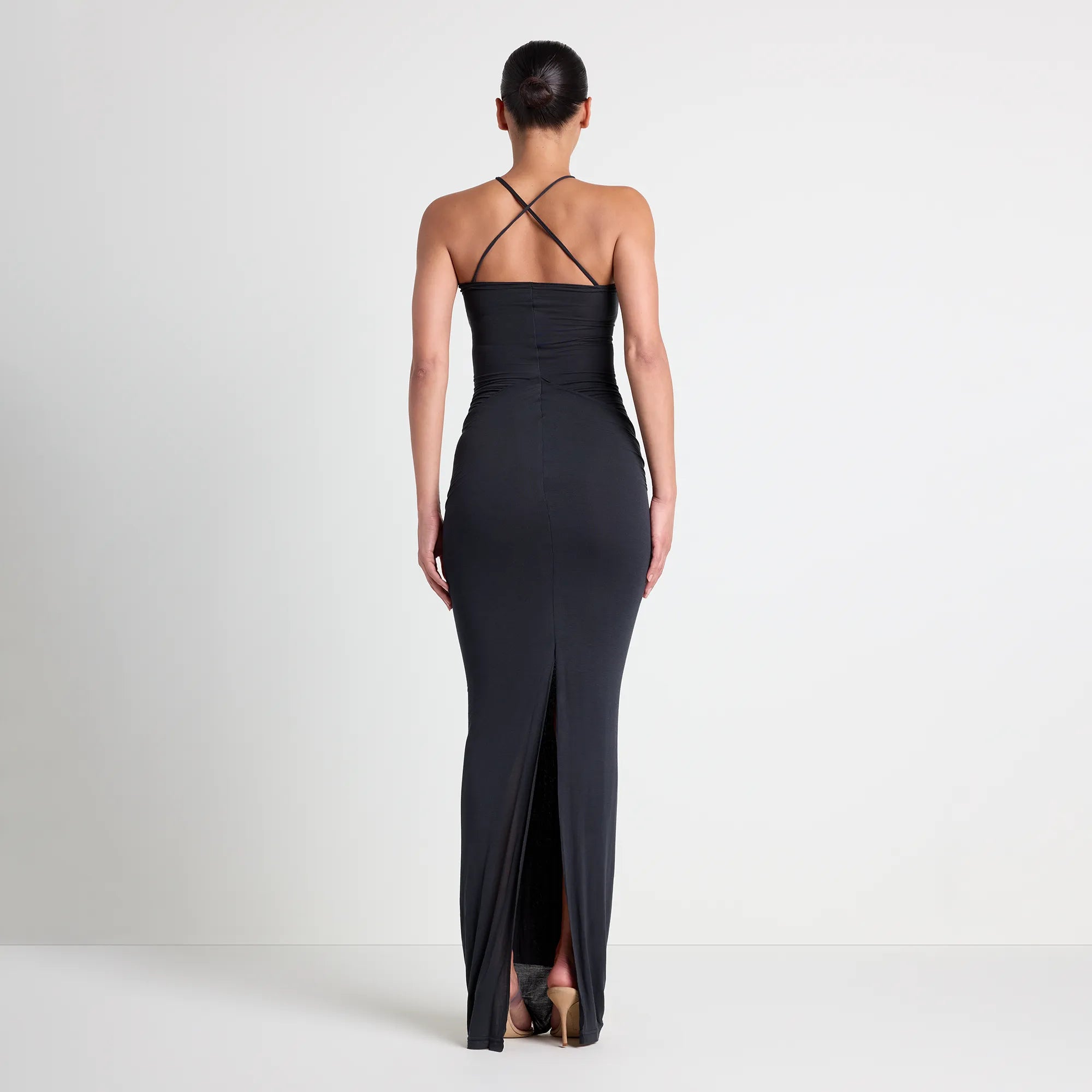 vettese x skims sheer modal long dress vettese x skims sheer modal long dress