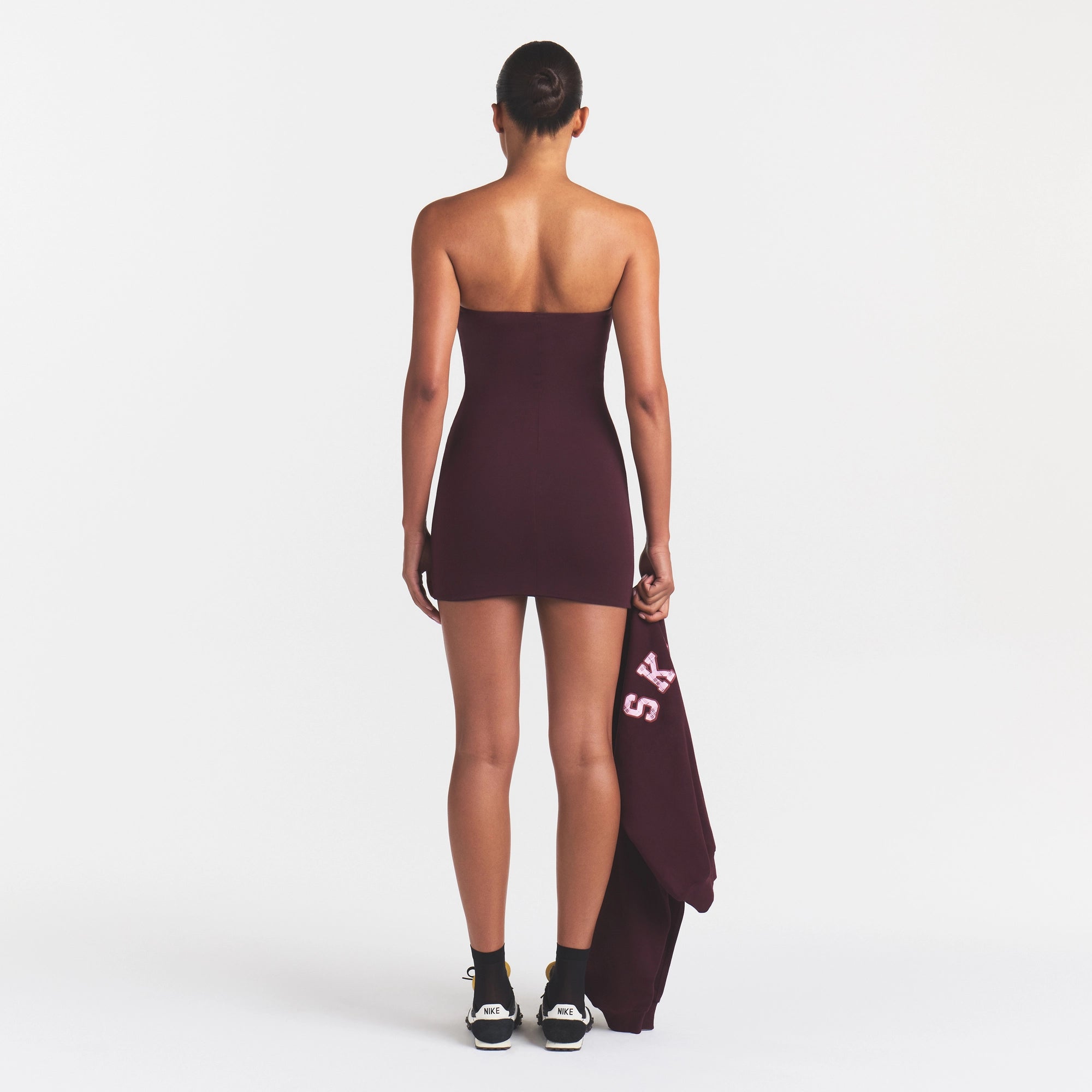 cotton jersey mini tube dress cotton jersey mini tube dress