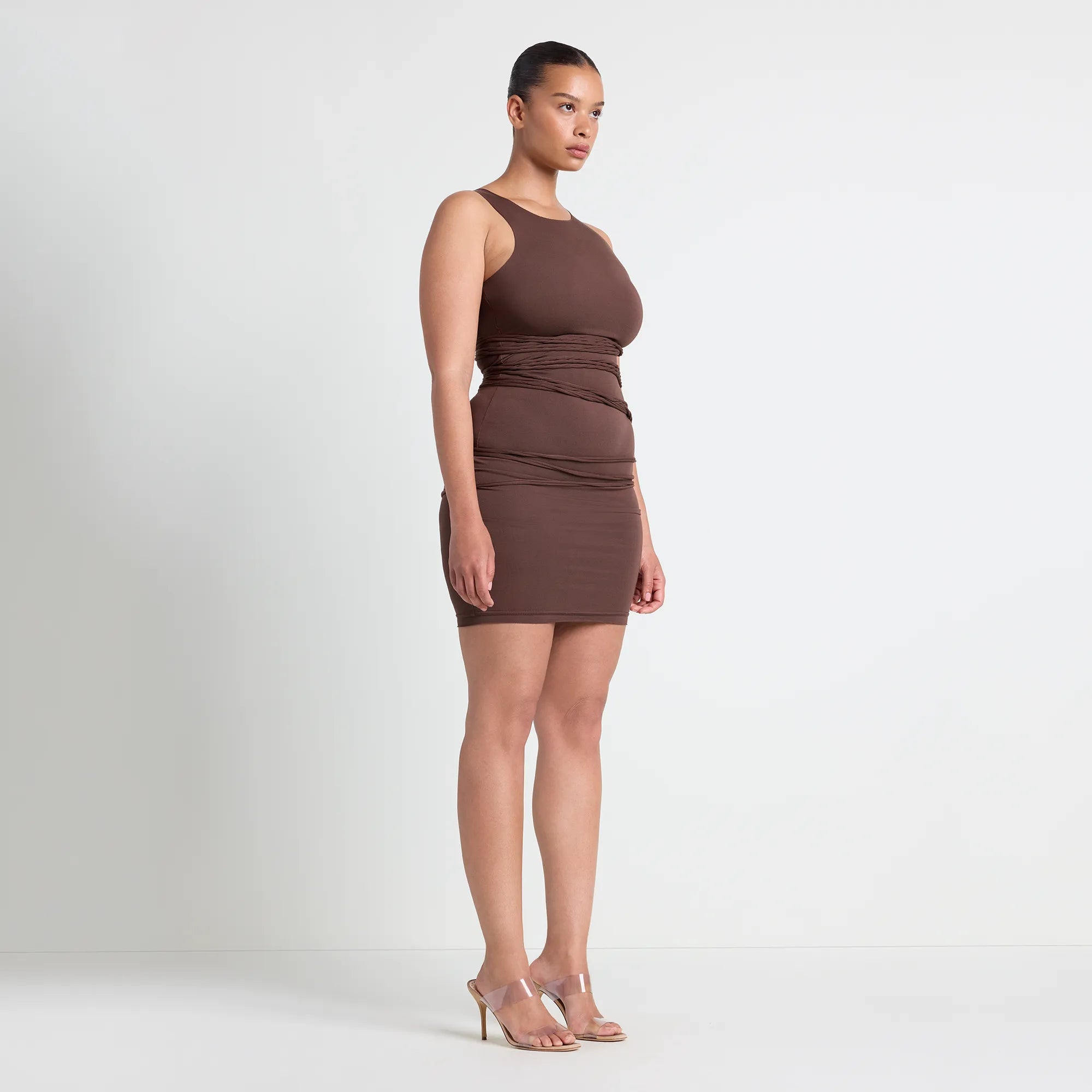 vettese x skims smooth layers tank dress vettese x skims smooth layers tank dress