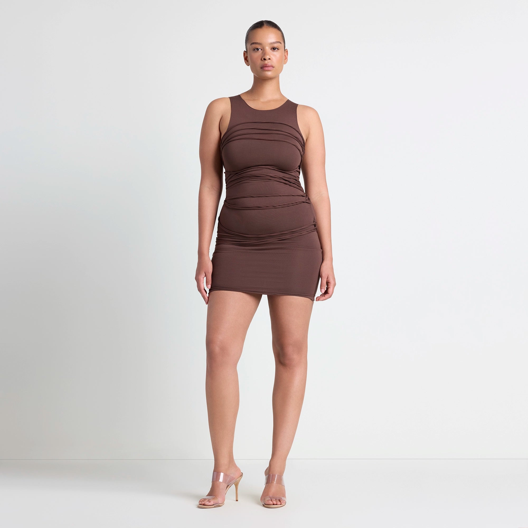 vettese x skims smooth layers tank dress vettese x skims smooth layers tank dress