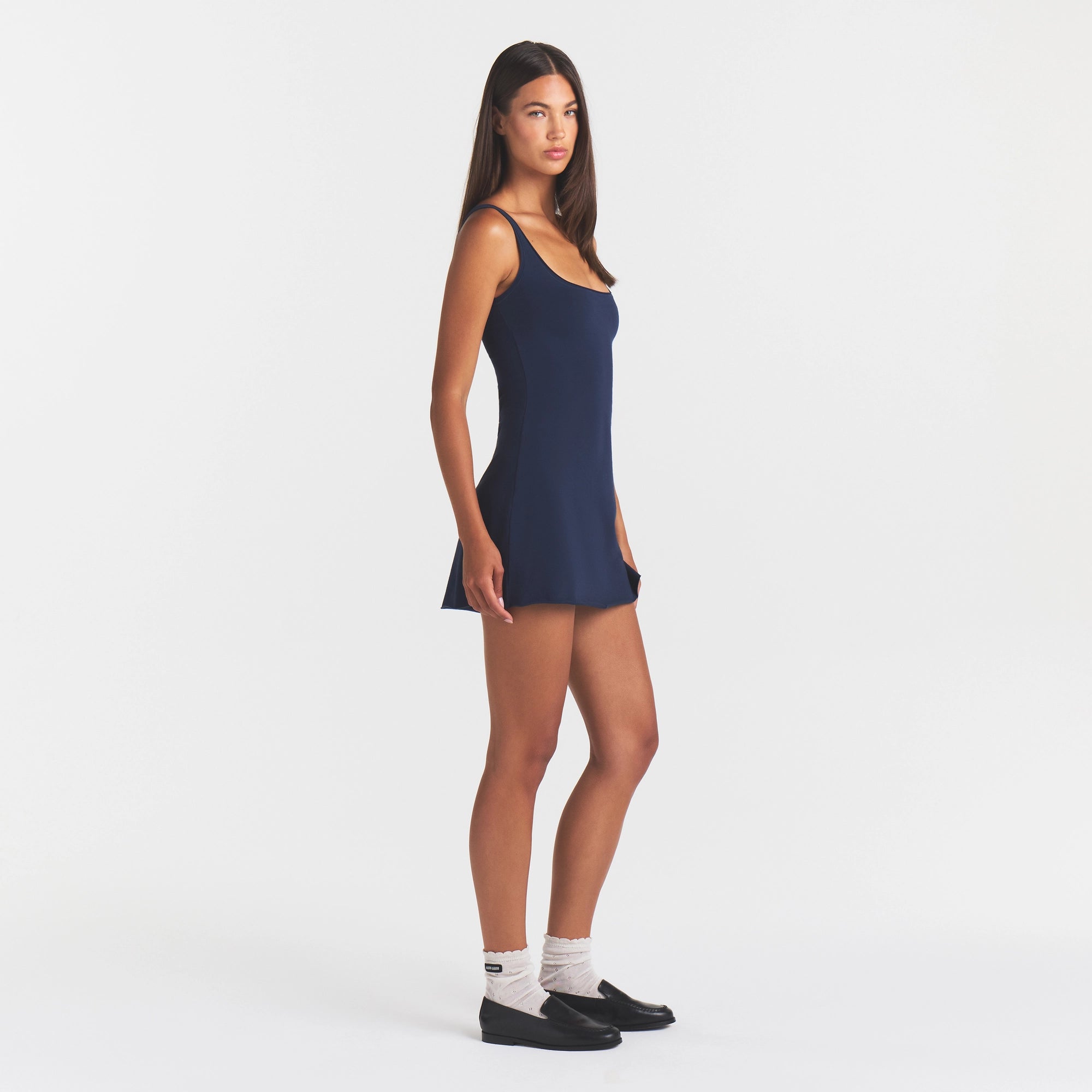 cotton jersey mini dress cotton jersey mini dress