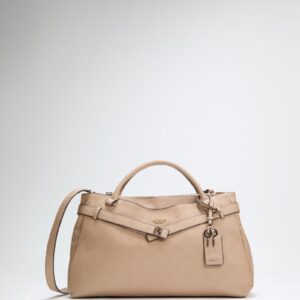 ella logo satchel bag