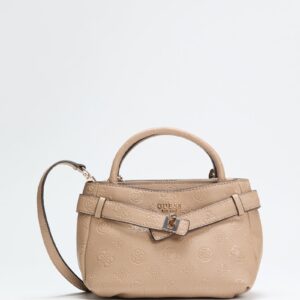 ella logo satchel bag
