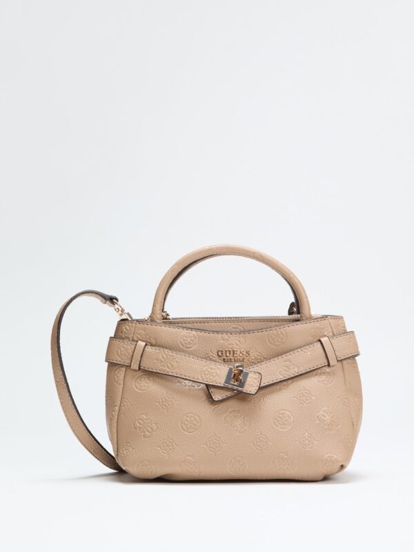 ella logo satchel bag