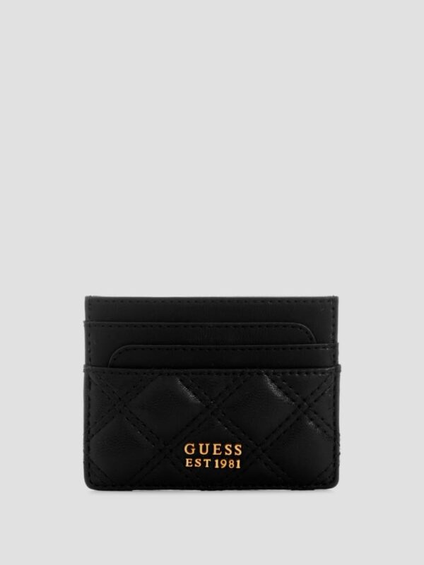 giully quilted card holder