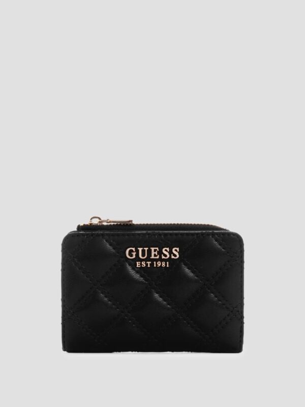 giully quilted wallet and card case