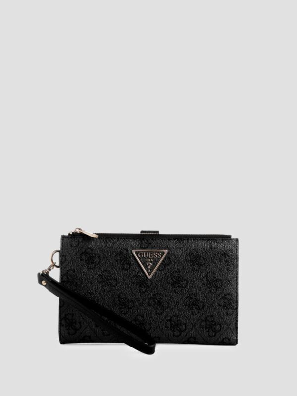 laurel quattro g double zip organizer wallet