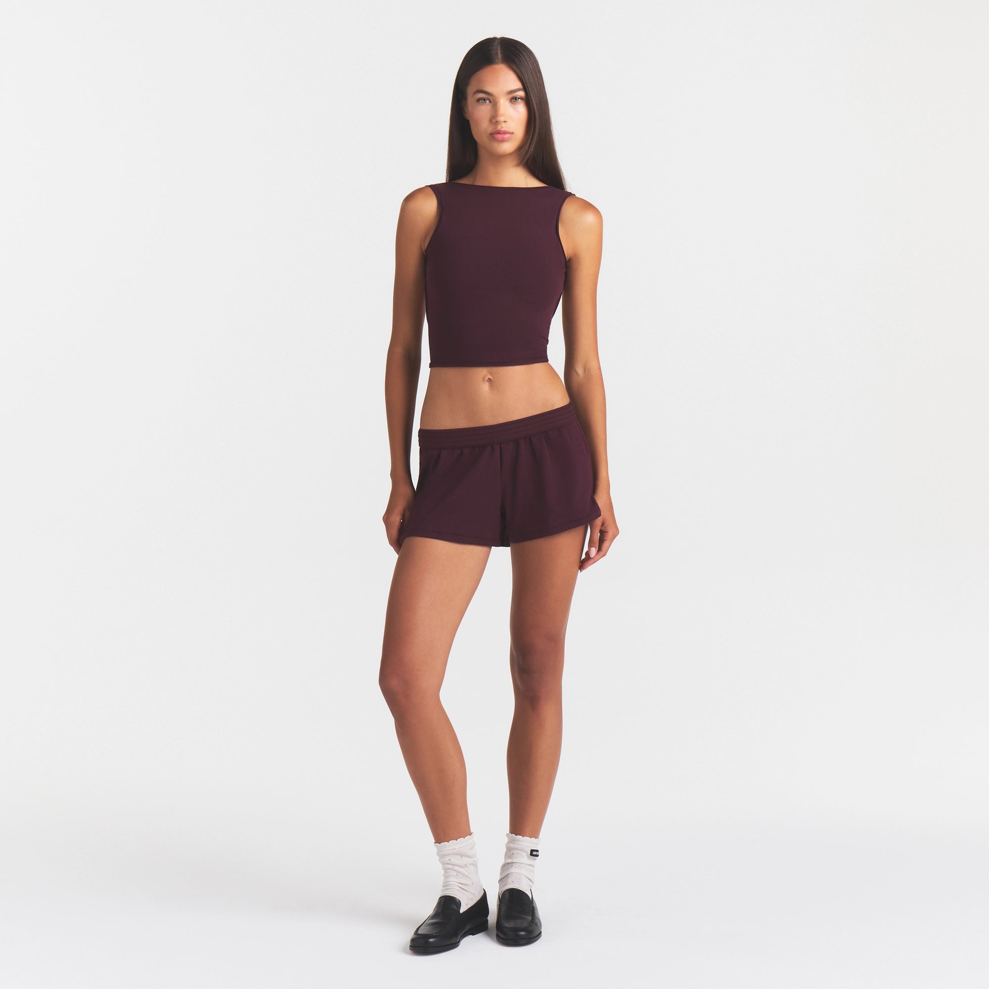 cotton jersey tie back tank cotton jersey tie back tank