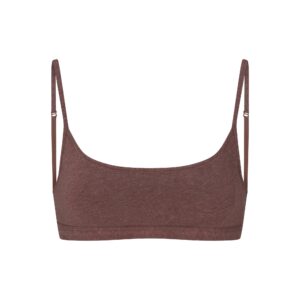 everyday cotton scoop bralette