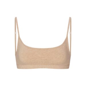 everyday cotton scoop bralette