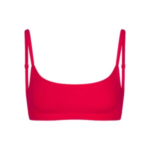 everyday cotton scoop bralette