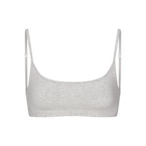 everyday cotton scoop bralette