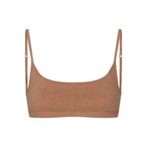 everyday cotton scoop bralette
