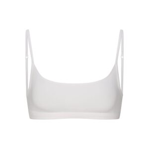 everyday cotton scoop bralette