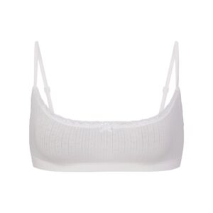 Витрина lightweight cotton pointelle scoop bralette