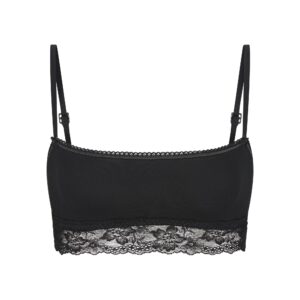 Витрина lightweight cotton straight neck bralette