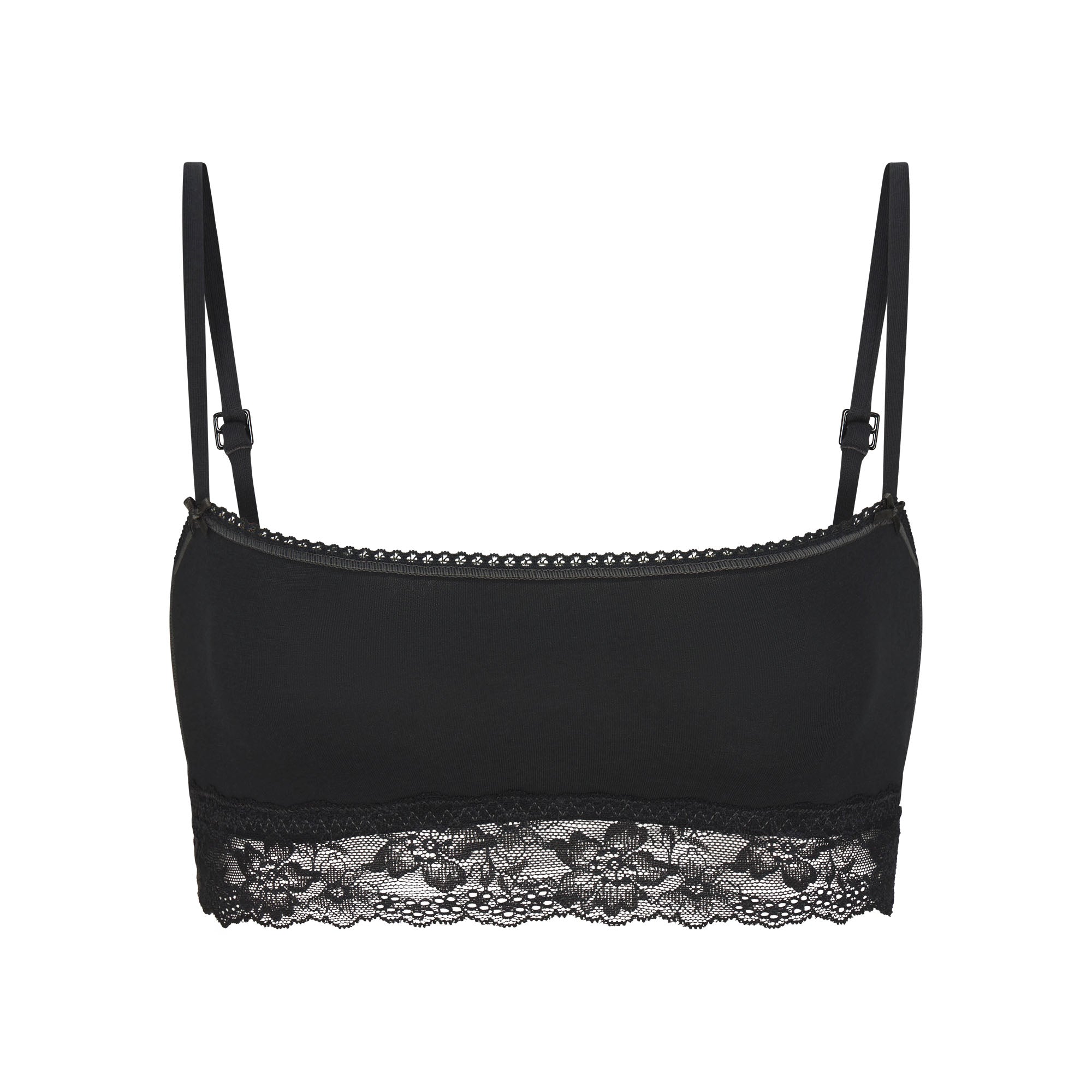 lightweight cotton straight neck bralette lightweight cotton straight neck bralette