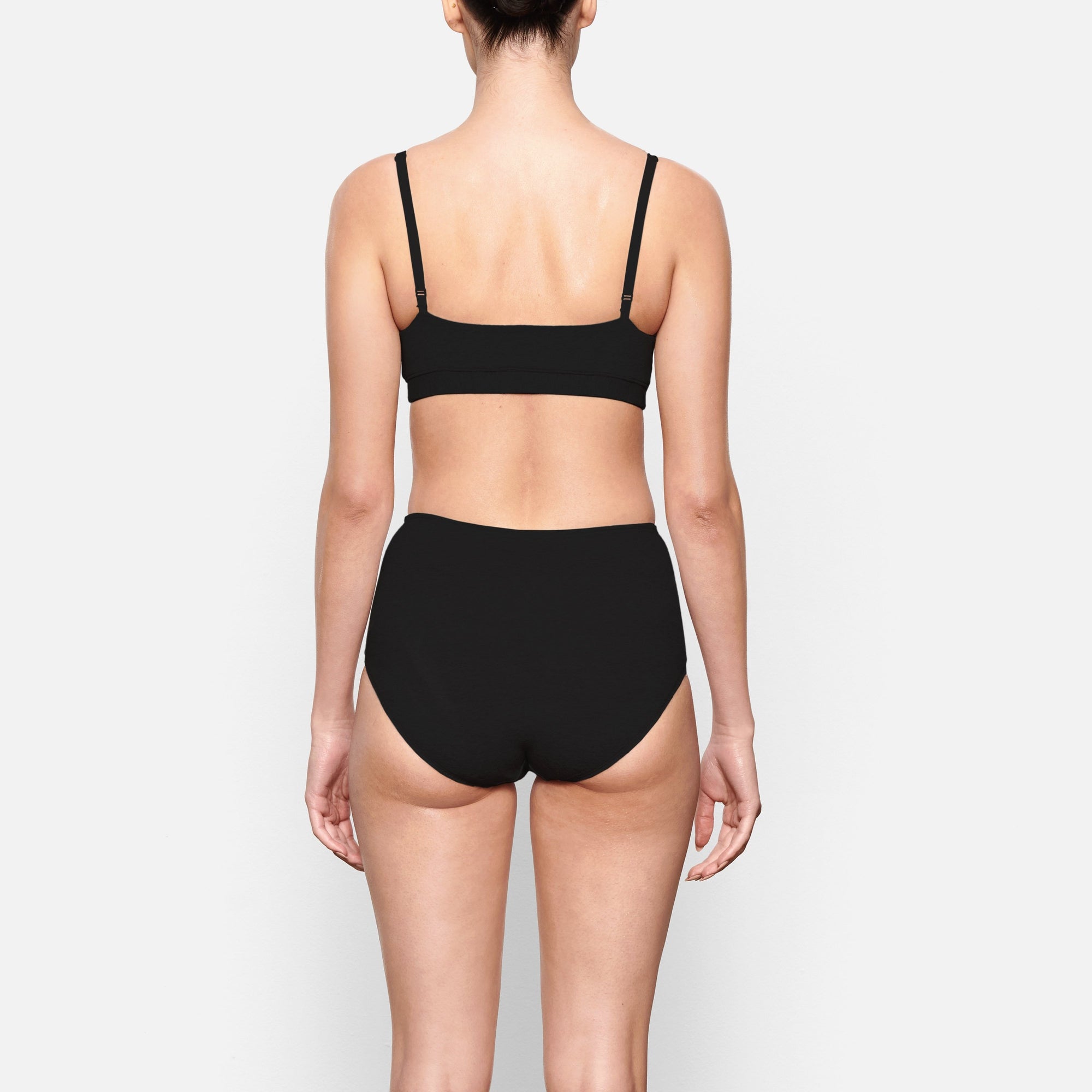 cotton jersey scoop bralette cotton jersey scoop bralette
