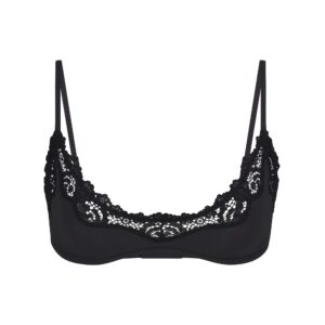 fits everybody lace scoop bralette