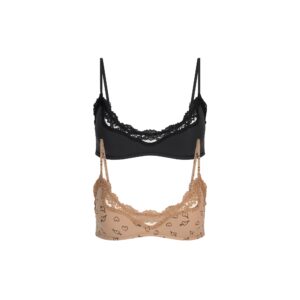 fits everybody lace scoop bralette 2 pack