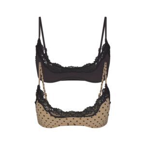 fits everybody lace scoop bralette 2 pack