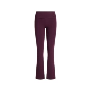Home cotton jersey foldover pant