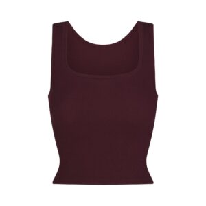 Home cotton rib tank