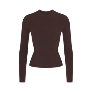 cotton jersey long sleeve t shirt