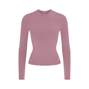 cotton jersey long sleeve t shirt