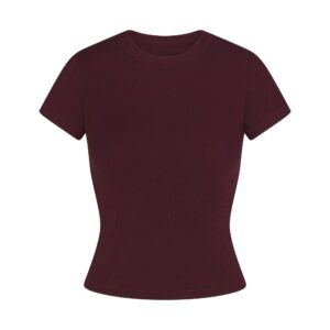 cotton rib t shirt
