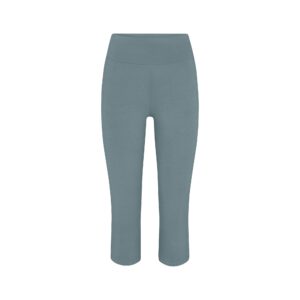 Home cotton jersey foldover capri